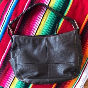Leather Tignanello Shoulder Bag / Purse